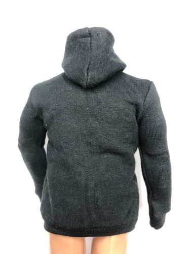 1/6 Men Pullover black Hoodie for 12" figure hot toys Phicen worldbox ❶USA❶ - Picture 3 of 4