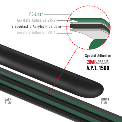 Paracolpi Paraurti Auto 4 Pezzi - Modanature Bumper 42x49cm | Protezione Universale - Foto 10