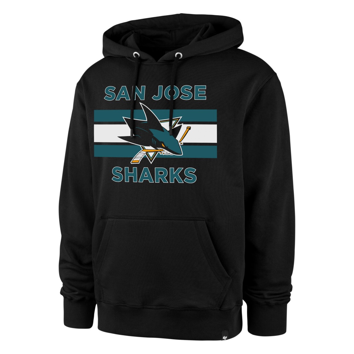 NHL Hoody San Jose Sharks Burnside Vintage Hooded Sweater UK