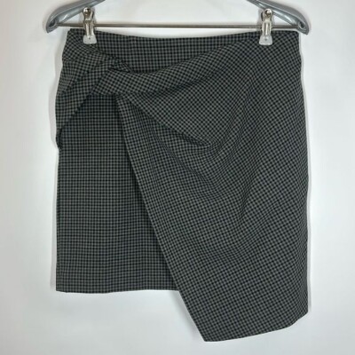Babaton Aritzia Women's Houndstooth Mini Skirt