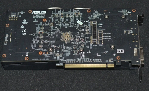 RX580 ASUS AMD Radeon 8GB 2048SP GDDR5 Graphics Video Card DVI single port - Picture 4 of 4
