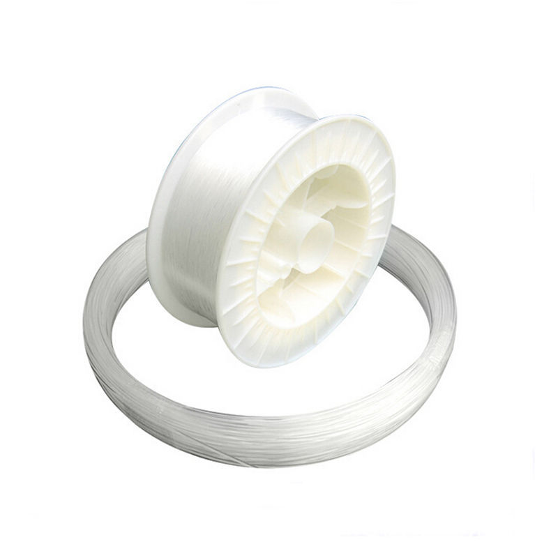 Cable De Fibra Óptica PMMA 0.75mm O 1.0mm – 55 Yardas Transparente Para DIY Y Techos Estrellados