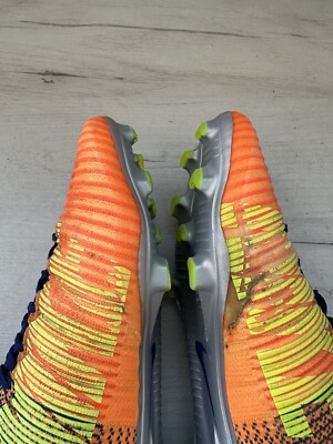 Nike Mercurial Superfly 5 DF FG Orange Navy Blue Football