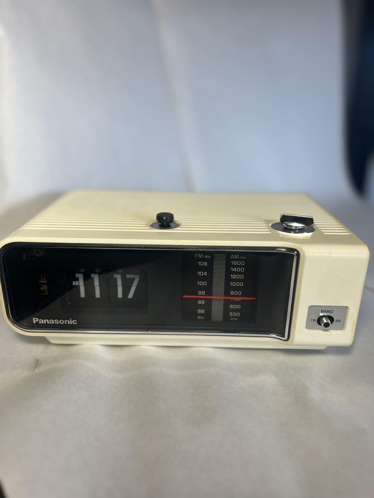 Vintage Panasonic RC6003 Flip Clock AM/FM Radio Alarm Excellent