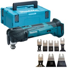 Makita DTM51Z 18V Oscillating Multi Tool with 8 Piece Accessories Set & Mak Case