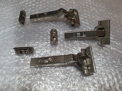 Ikea Utrusta 3 x clamp / hinge pot band 45° complete - # 202.619.92, 70T959 - NEW