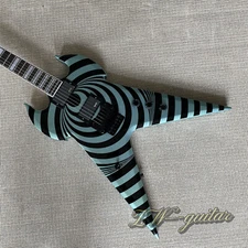 Blue Wylde Audio Warhammer Electric Guitar HH Pickups Maple Neck w/Floyd Rose