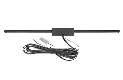 Antena coche AM-FM INTERIOR AMPLIFICADA ECO LUNETA luna Universal 15dB | eBay