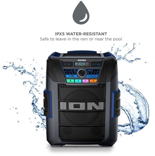 ION IPA150X Explorer XL Bluetooth 220 Watt Allwetter Lautsprecher mit Premium 5-Sp - Bild 12 von 12