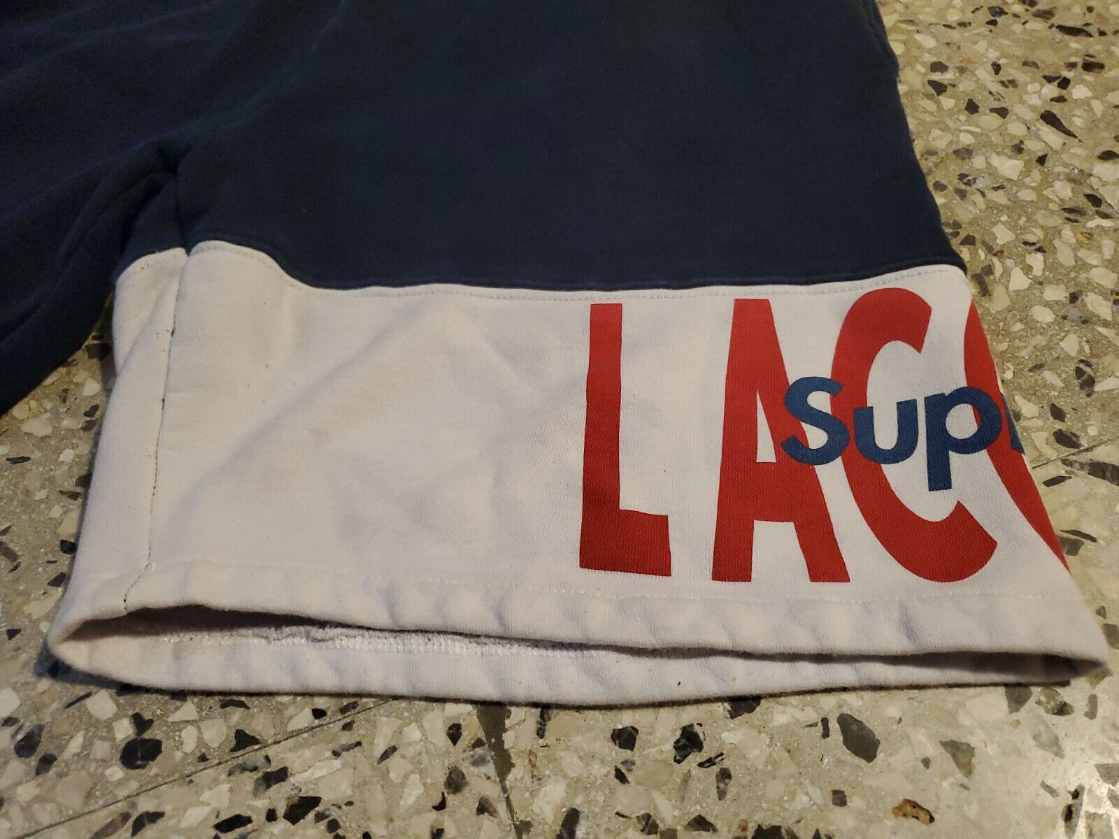 Supreme x Lacoste FW19 Side Panel Shorts - Large … - image 6
