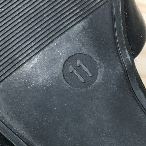 A New Day Shoes Womens 11 Dorsay Slip On Flats 17730 Black Faux Leather Pointed - Picture 13 of 18