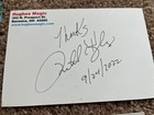 Autographed Magician Postcard and Business Card Lot - 10 Items, Many Rare — photo 5