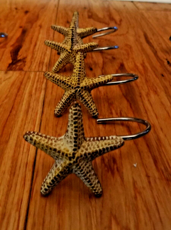 Juego de 12 ganchos para cortina de ducha Avanti “Under The Sea” Foto 4 de 4