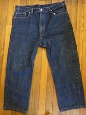 Vintage Levis 505 Mens Jeans 38x27 (Actual) Regular Straight Made in USA