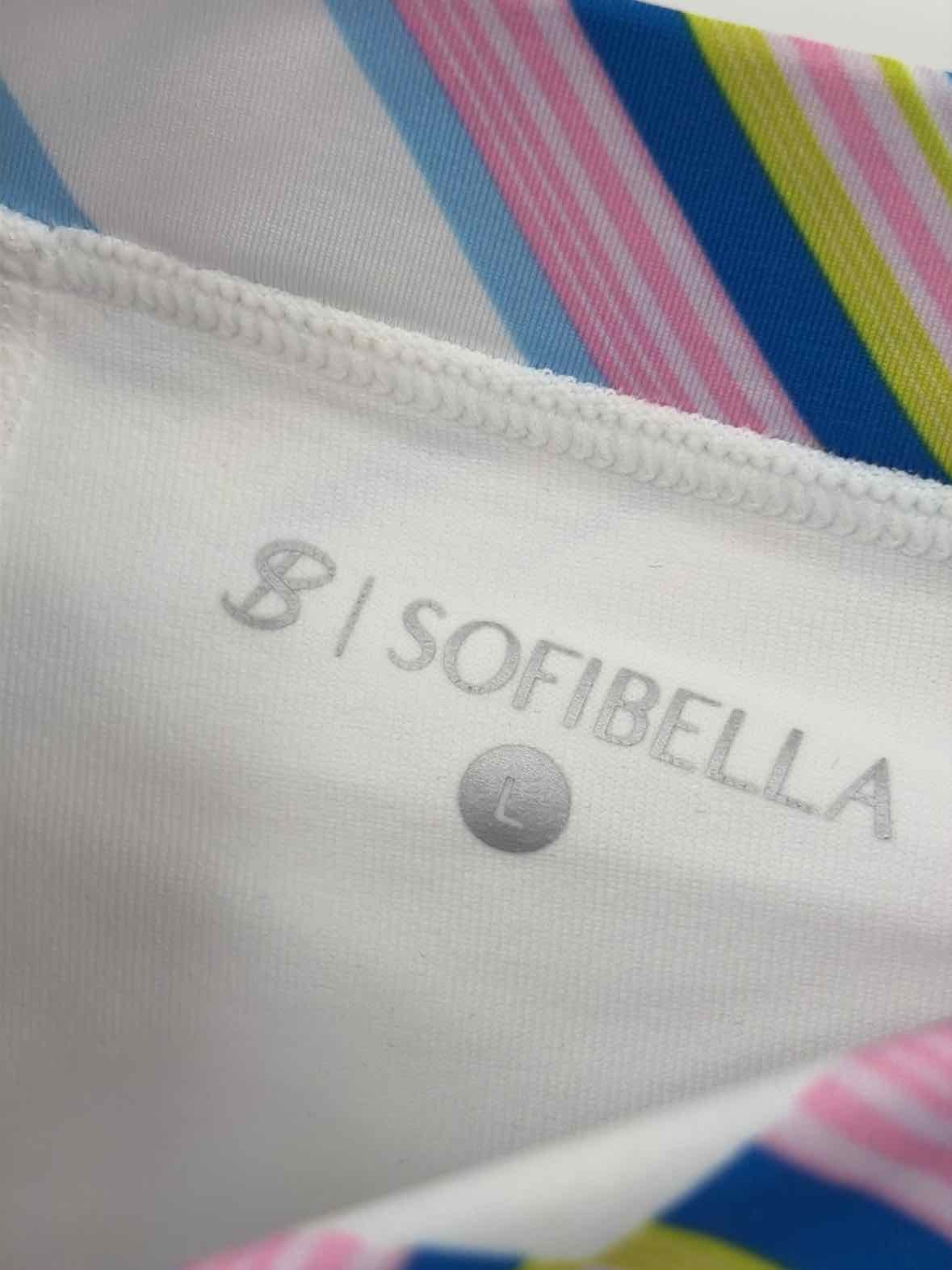 Pre-Owned Sofibella White Size Large Printed Skor… - image 3