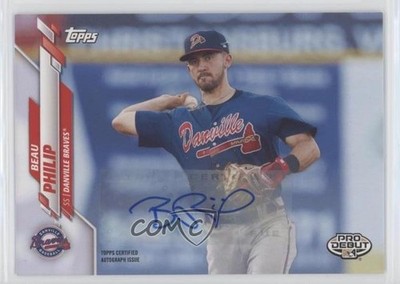 2020 Topps Pro Debut Auto Beau Philip #PD-197 Auto 0c4