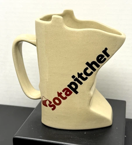 Red Wing Pottery Vase Pitcher Sotapitcher Stein Minnesota Shaped Pottery