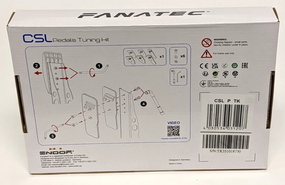 Fanatec CSL Pedals Tuning Kit CSL P TK - Image 3 of 4