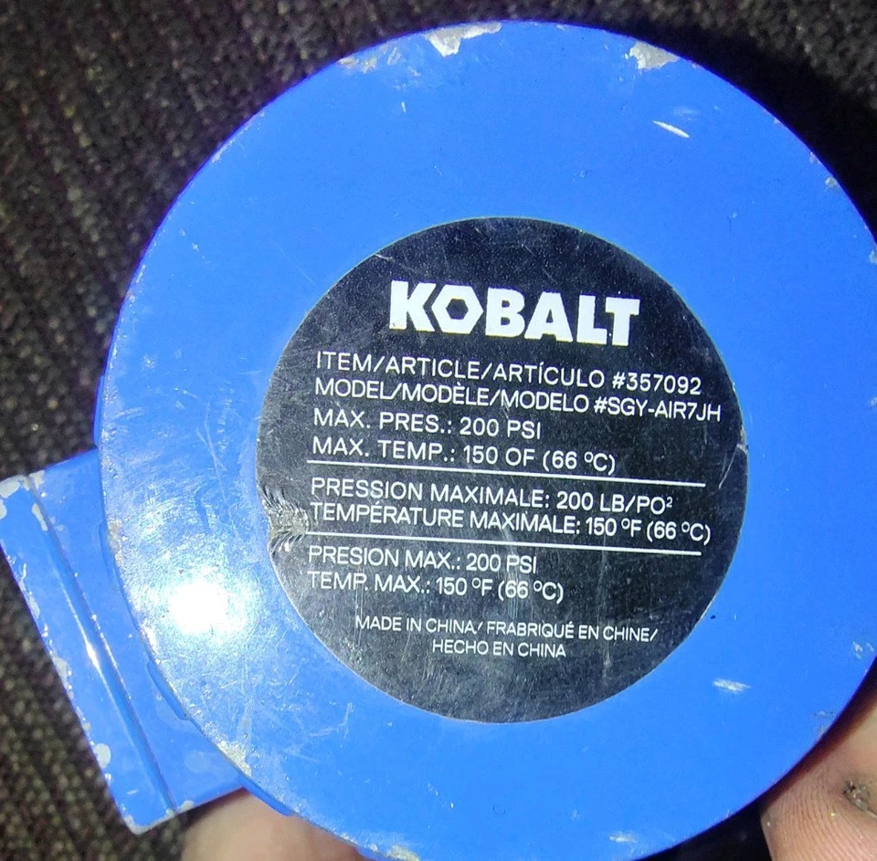 Kobalt 3/8 英寸空气调节器,型号 #SGY-AIR7JH 和商品 #357092 — 第 2/4 张图片