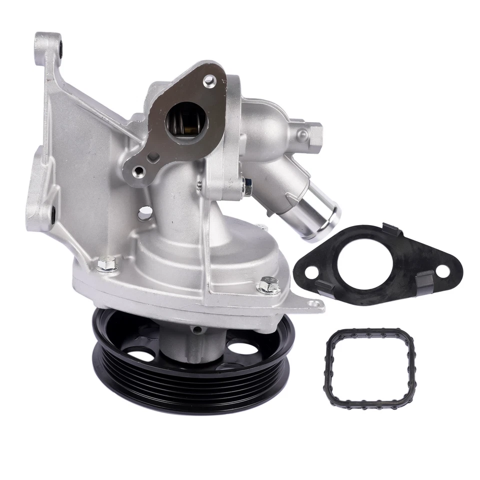 Bomba de água do motor com termostato para Chevrolet Malibu Traverse GMC Canyon Terrain - Imagem 3 de 4