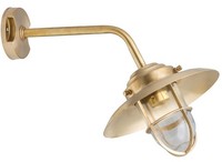 Wandleuchte Messing Glas Rostfrei Maritim IP43 AußEn Lampe Haus Hof Terrasse