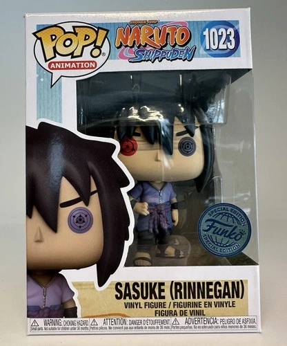 Funko Pop Naruto Sasuke Rinnegan Anime Special Edition Figure #1023 NEW 148-2