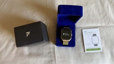 Letsfit E26 Bluetooth Smart Watch Gold Milanese Rose Gold Bezel