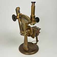 Abbe Refractometer Hilger Watts M46.17 Vintage Chemistry Science Brass Post 1948