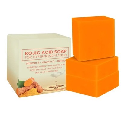 1 Piece kojic acid soap for hyperpigmentation