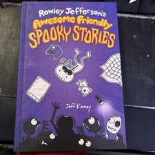 Rowley Jefferson's Awesome Friendly Spooky Stories by Jeff Kinney (2021,...