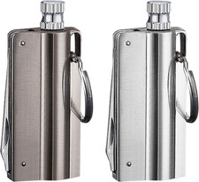 2 Pack Permanent Match Infinity Lighter, Multitool Keychain Bottle Opener for Me