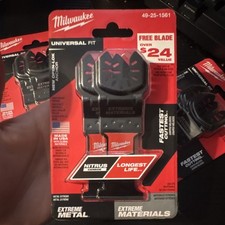 Milwaukee 49-25-1561 Extreme Materials Nitrus Carbide Oscillating Blades 2-Pack