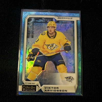 2018-19 UD O Pee Chee Platinum #75 Viktor Arvidsson PREDATORS RAINBOW (G5)