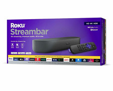 Roku Streambar 4K HDR Dolby Audio Voice Remot...
