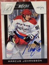 2010-11 Zenith Marcus Johansson Rookie Auto 634/999