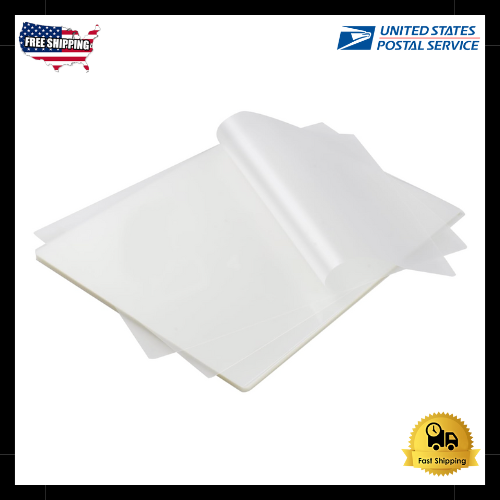 Thermal Laminating Pouches 9x11.5 33Ct Clear Laminator Sheets 3Mil Letter - USA-image