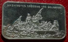 Washington Crossing The Delaware Bar-US Coinage Corp. 1 Troy oz.999 Silver