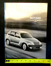 VTG Original Chrysler 2002 PT Cruiser Brochure Dealer Catalog 39 Pages Ad