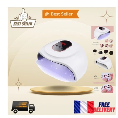 Sèche Ongles Professionnel 36W, Capteur Intelligent et Compatibilité Universelle - Photo 1/4