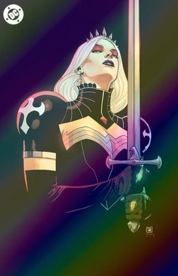  FOIL  WONDER WOMAN #25 (DANIEL SAMPERE MATRIARCH 2ND PRINT VARIANT) ~ DC
