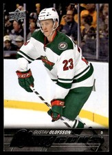2015-16 Upper Deck Young Guns Gustav Olofsson Rookie Minnesota Wild #486