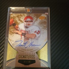 2014 Upper Deck Exquisite Collection Signatures 19/99 Trent Green Auto