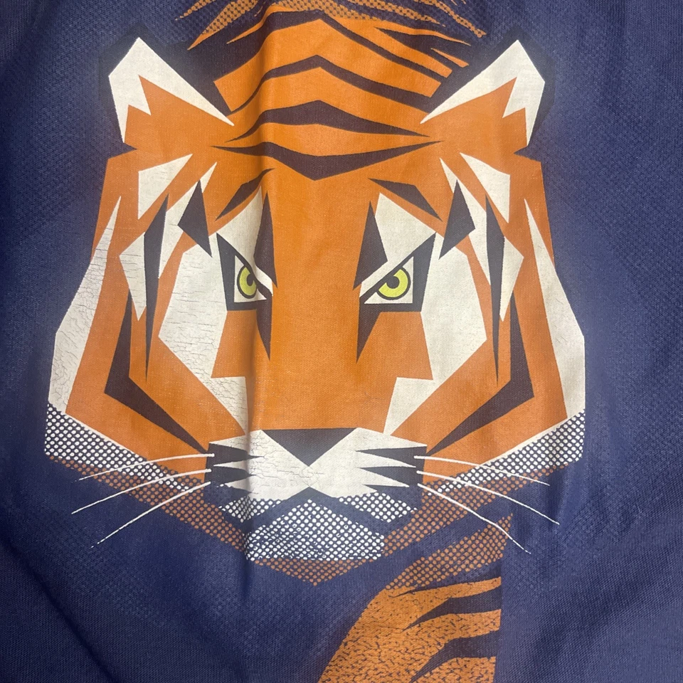 Camiseta Tea Collection Tiger Talla 12 Azul Gris Foto 3 de 4