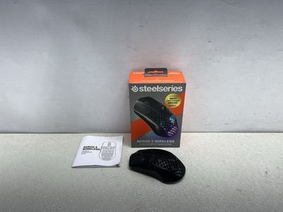 SteelSeries - Aerox 3 Super Light Honeycomb Gaming Mouse - Onyx -