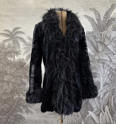 Amazing Vintage Afghan Coat Giacca Dupe British Fur Jacket Y2K Penny Lane Hippie