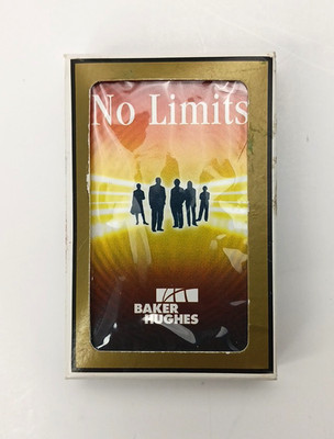 Baker Hughes No Limits Leadership Playing Card Gemaco Plastic Coated Bridge Deck