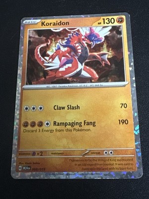 koraidon pokemon card mcdonalds McDonald's Cards : r/PokemonTCG Koraidon 008/015 McDonald's Promos 2024