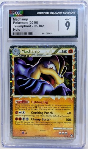 Machamp graded CGC 9 for sale on eBay