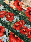 Handcrafted-Quilted Table Runner- Spring Will Come -Poppies, Poppies - NEW '26 — photo 2