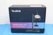 Yealink WH62 Wireless Headset Mono UC DECT, Noise-Cancelling NEW SEALED T9-C6